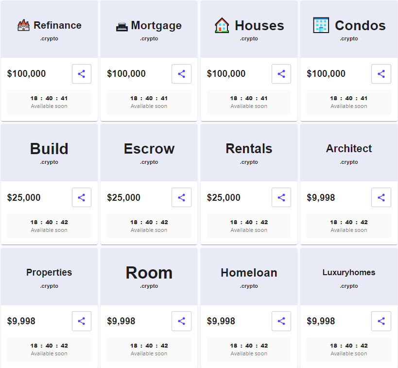 Unstoppable Domains Real Estate